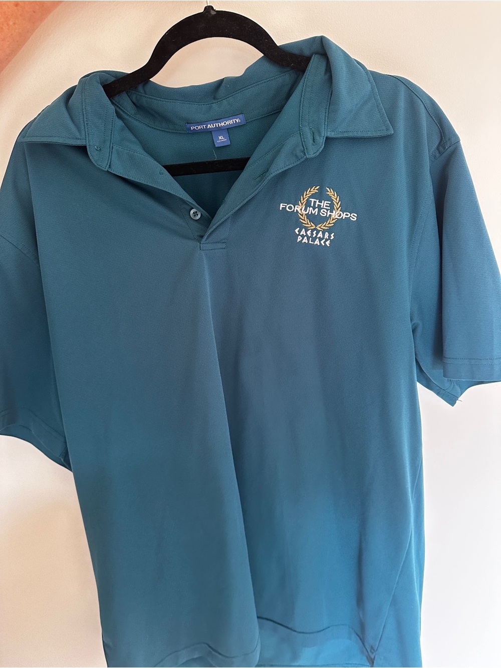 The Forum Shops Caesars Palace Teal Polo